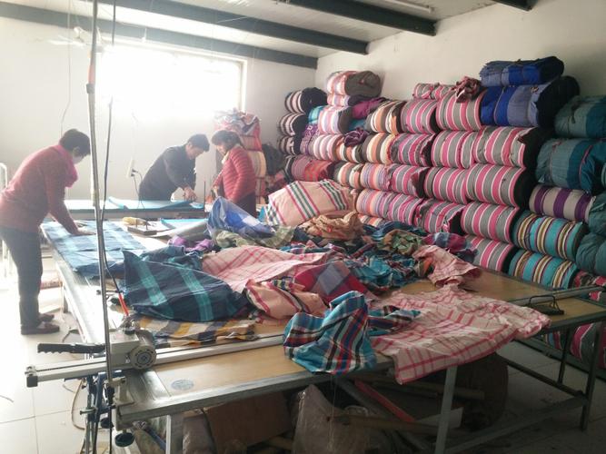 厂家生产家纺品牌正宗老粗布全棉复古四件套婚庆被套床单床上用品